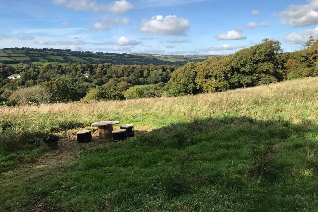 Stags View,Unique Eco Cabin, Dartmoor Views South Brent Exterior foto